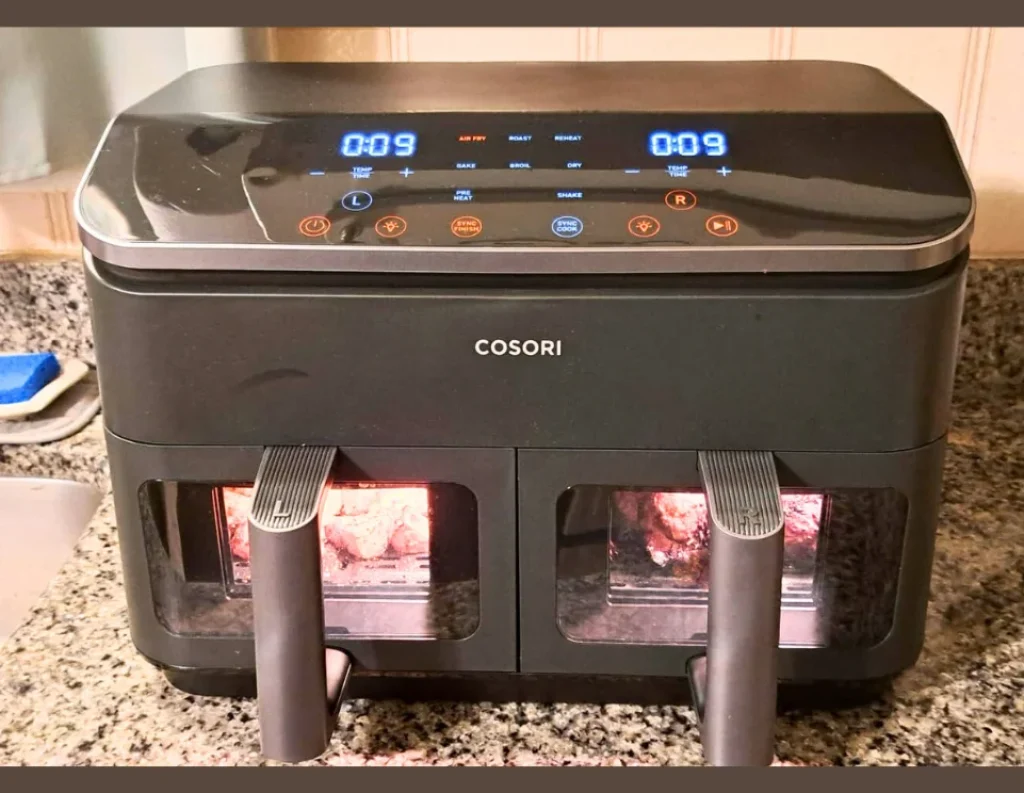 COSORI 9Qt fryer front view