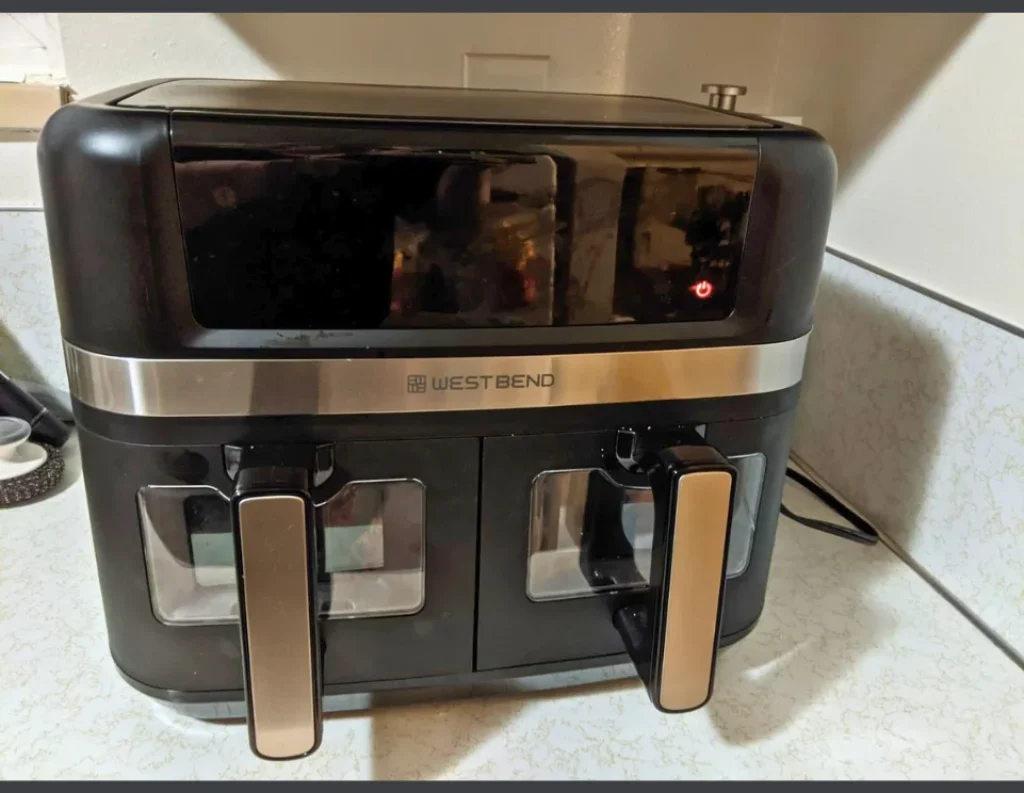 West Bend Air Fryer Dual Basket 10-Quart Capacity