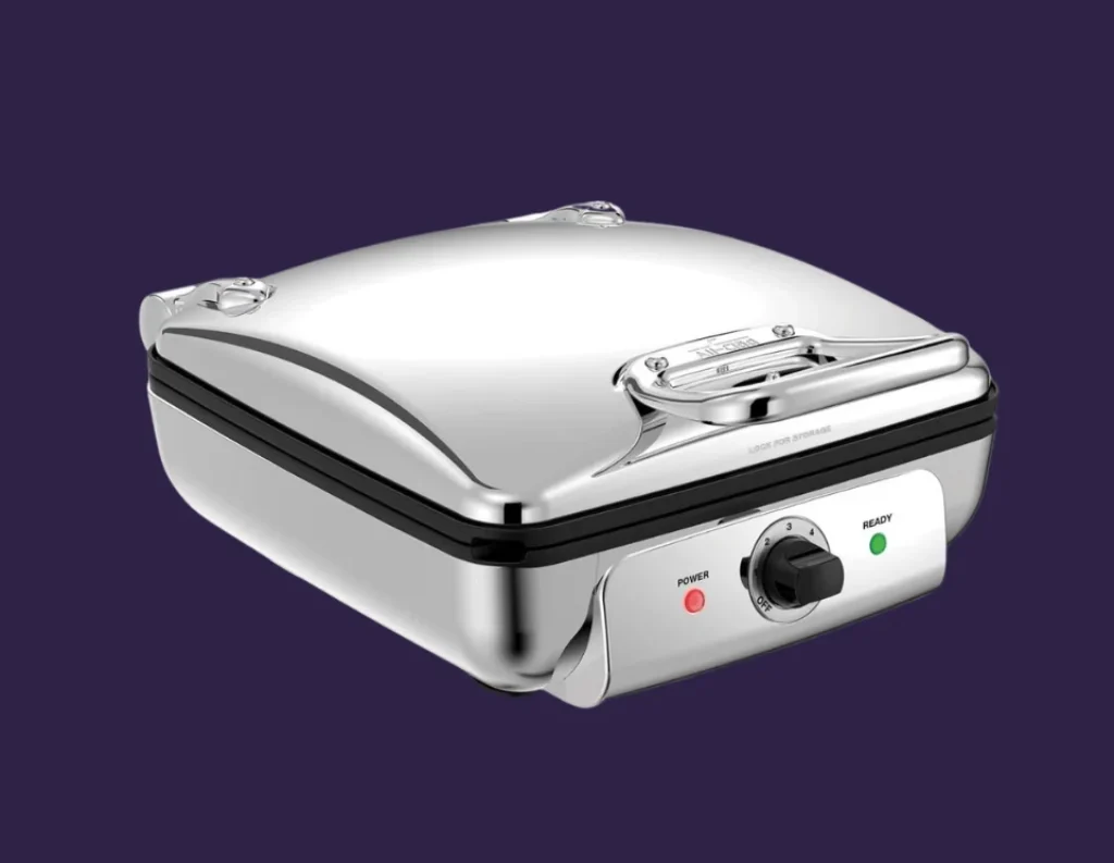 All-Clad Stainless Steel 4 Section, Thick Belgian Waffles