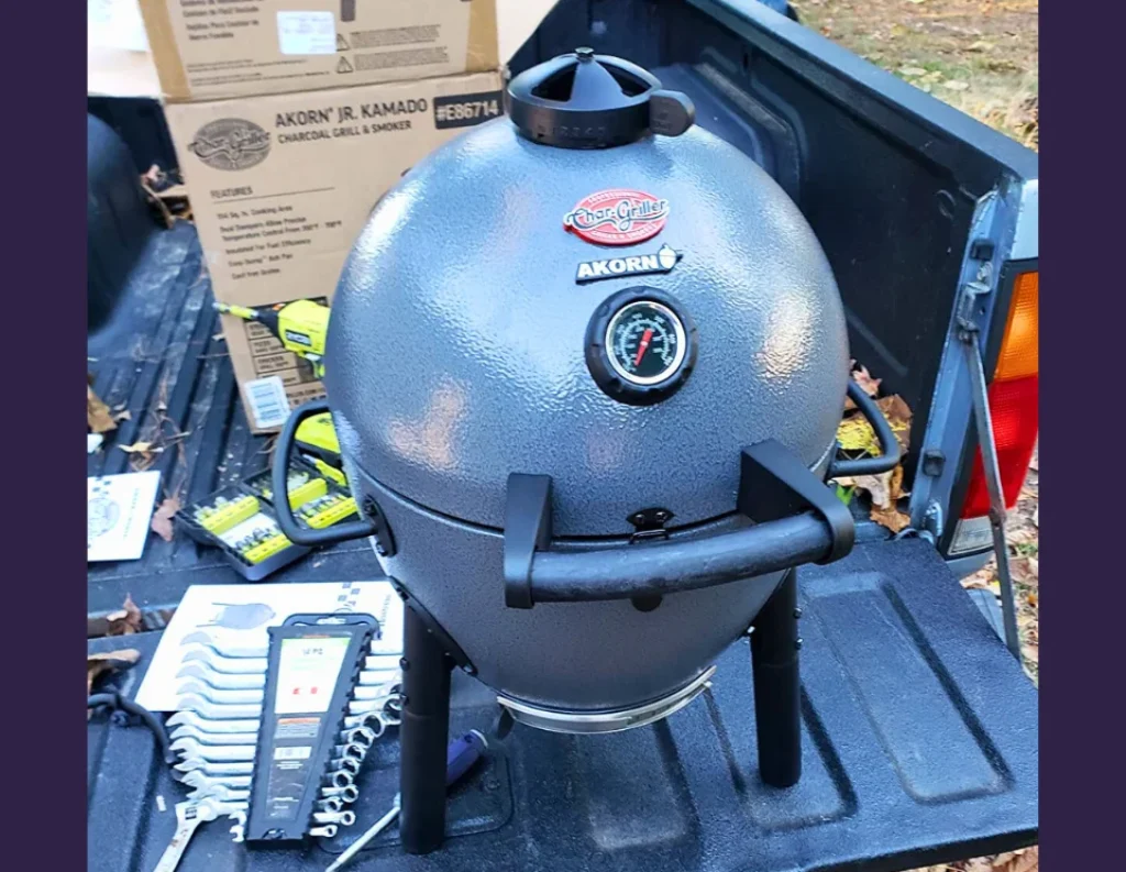Char-Griller Akorn Jr. Portable Kamado