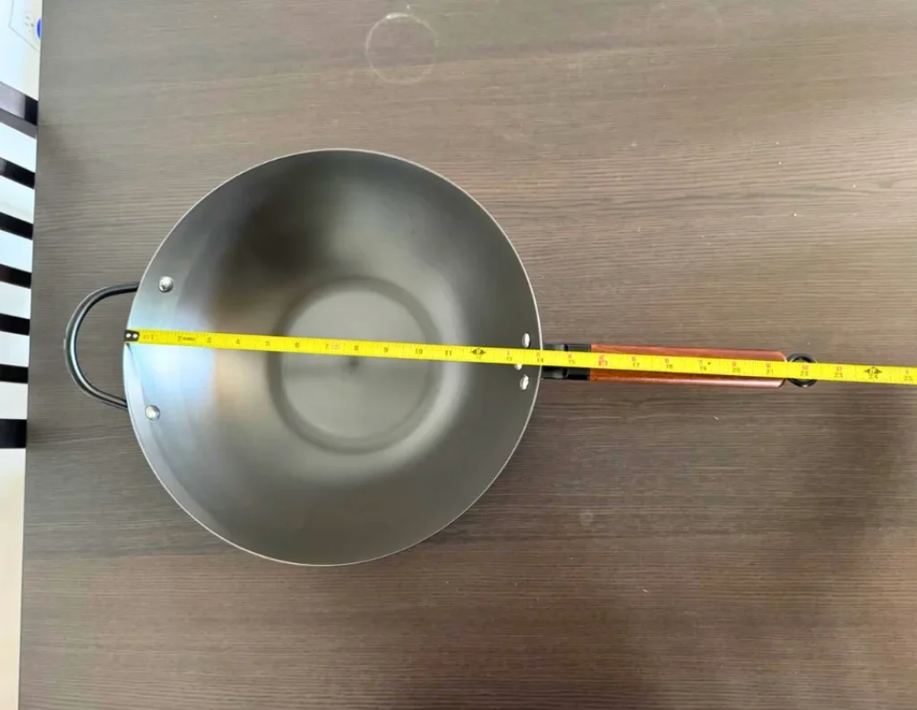 Babish Carbon Steel Flat Bottom Wok and Stir Fry Pan