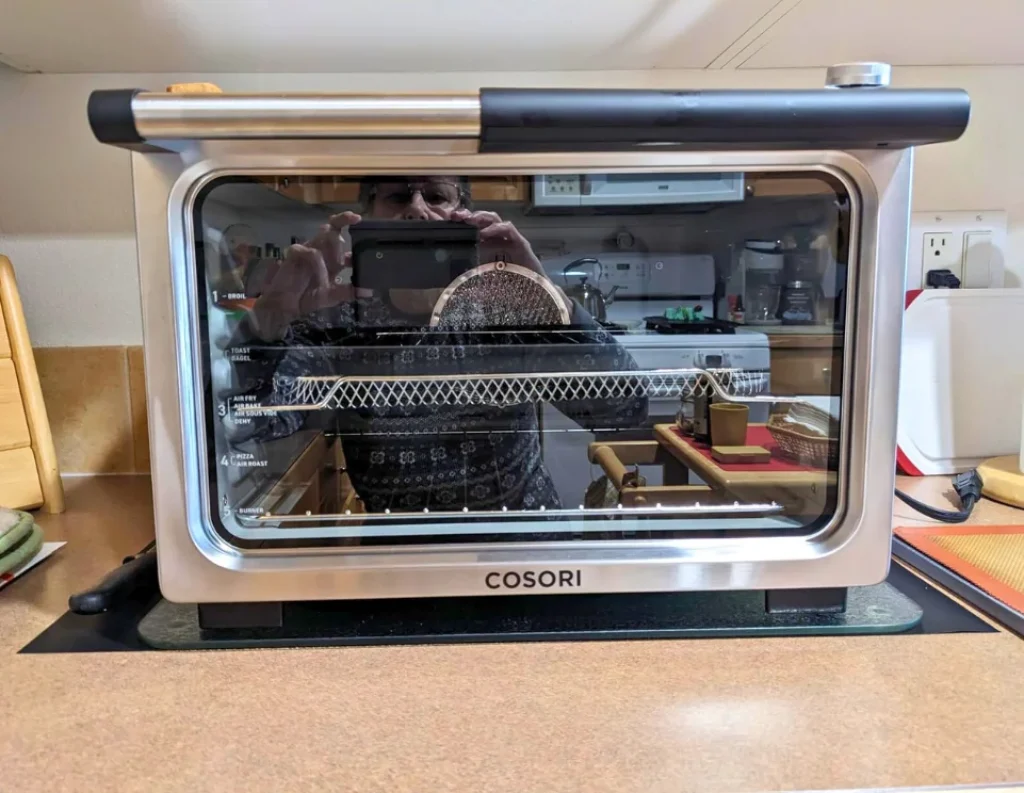 COSORI Ceramic Air Fryer Toaster Oven Combo