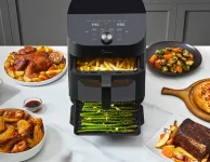 Midea Dual Basket Air Fryer Oven 11 Quart