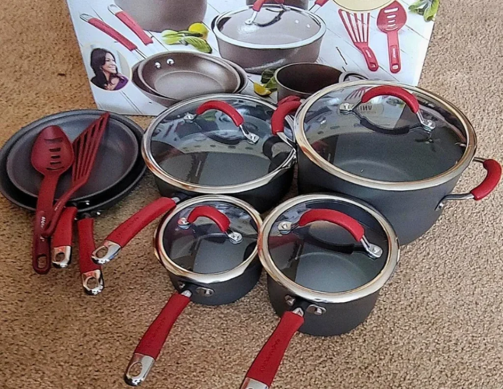 Rachael Ray Cucina Dishwasher Safe Hard Anodized Nonstick Cookware